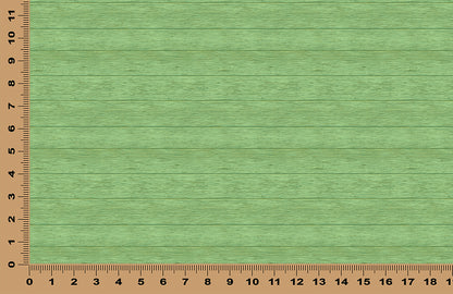 DecoCraft - Slatted Wood Collection -Bright Green