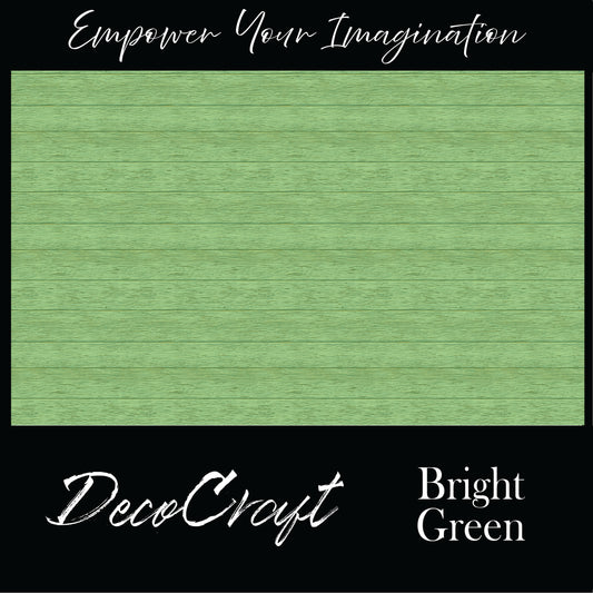 DecoCraft - Slatted Wood Collection -Bright Green