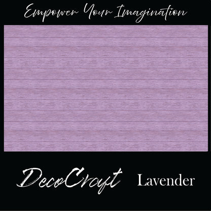 DecoCraft - Slatted Wood Collection - Lavender
