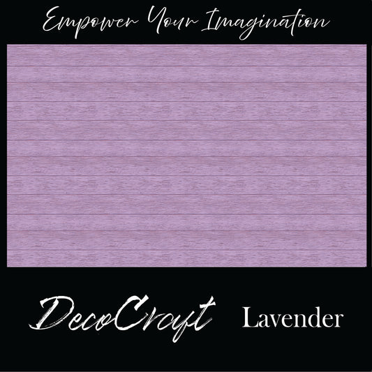 DecoCraft - Slatted Wood Collection - Lavender