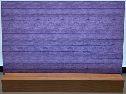 DecoCraft - Slatted Wood Collection - Purple