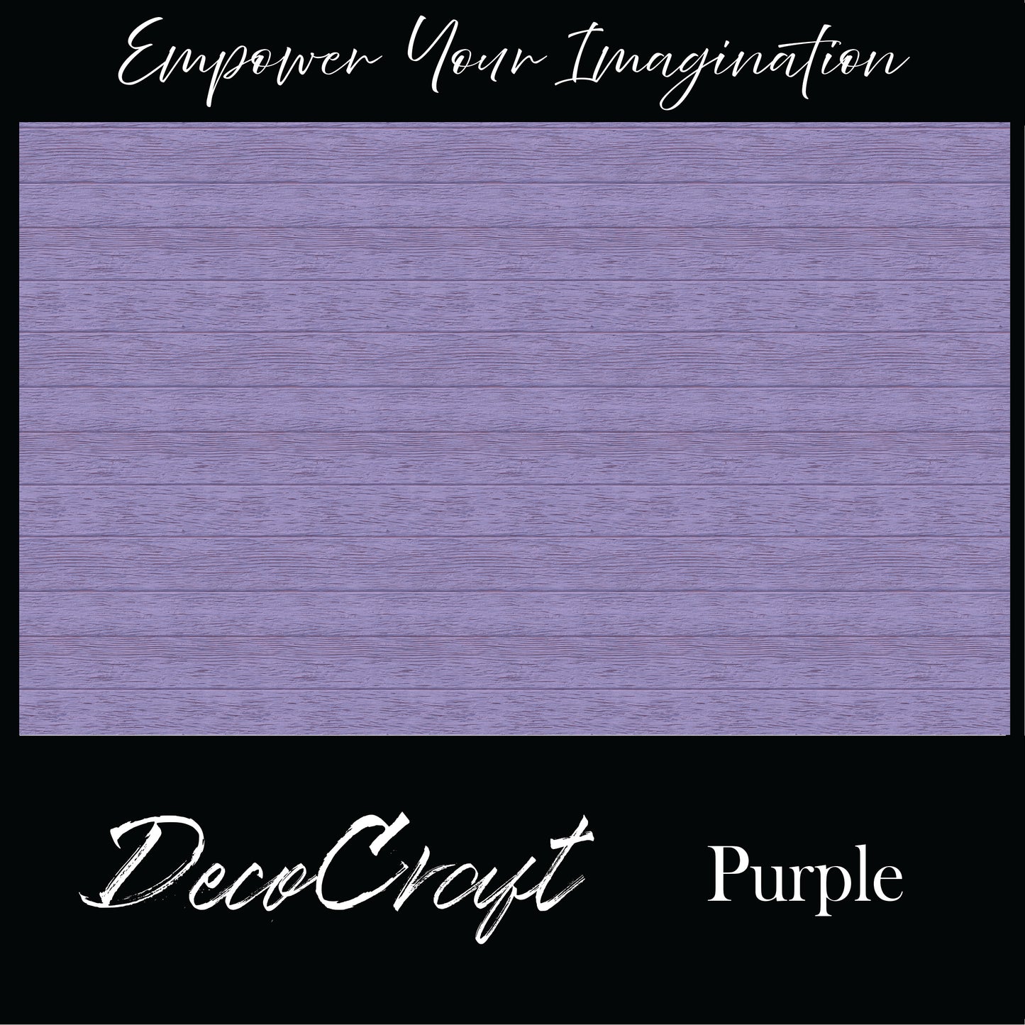 DecoCraft - Slatted Wood Collection - Purple