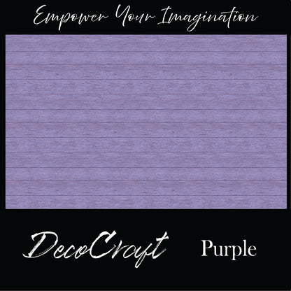 DecoCraft - Slatted Wood Collection - Purple