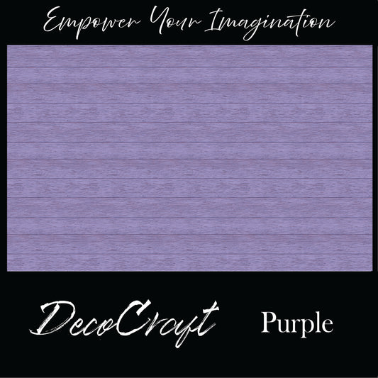 DecoCraft - Slatted Wood Collection - Purple