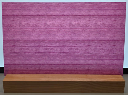 DecoCraft - Slatted Wood Collection - Bubble Gum