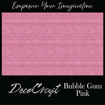 DecoCraft - Slatted Wood Collection - Bubble Gum
