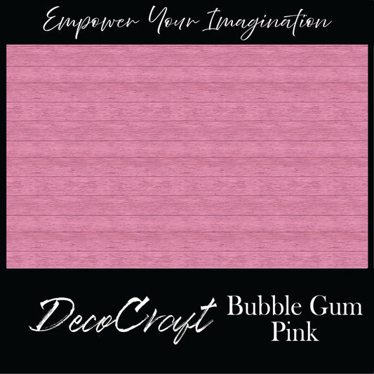 DecoCraft - Slatted Wood Collection - Bubble Gum