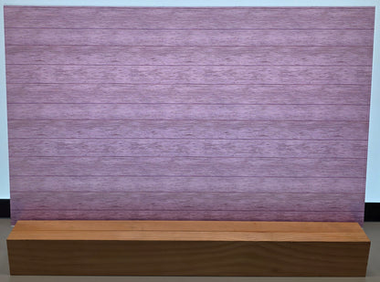 DecoCraft - Slatted Wood Collection - Mauve