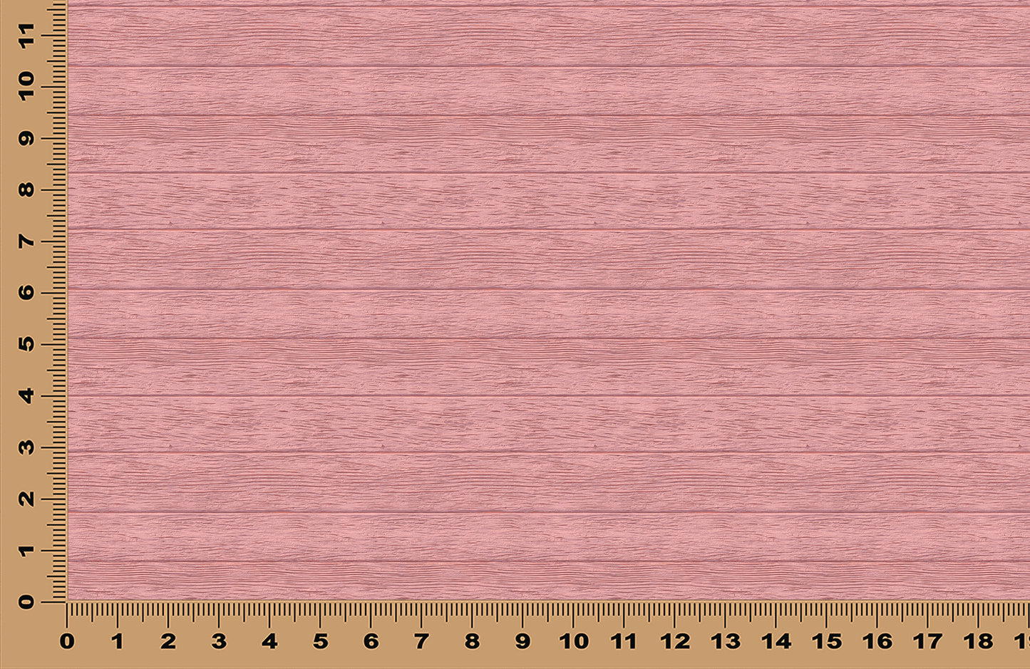 DecoCraft - Slatted Wood Collection - Cottage Rose