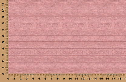 DecoCraft - Slatted Wood Collection - Cottage Rose