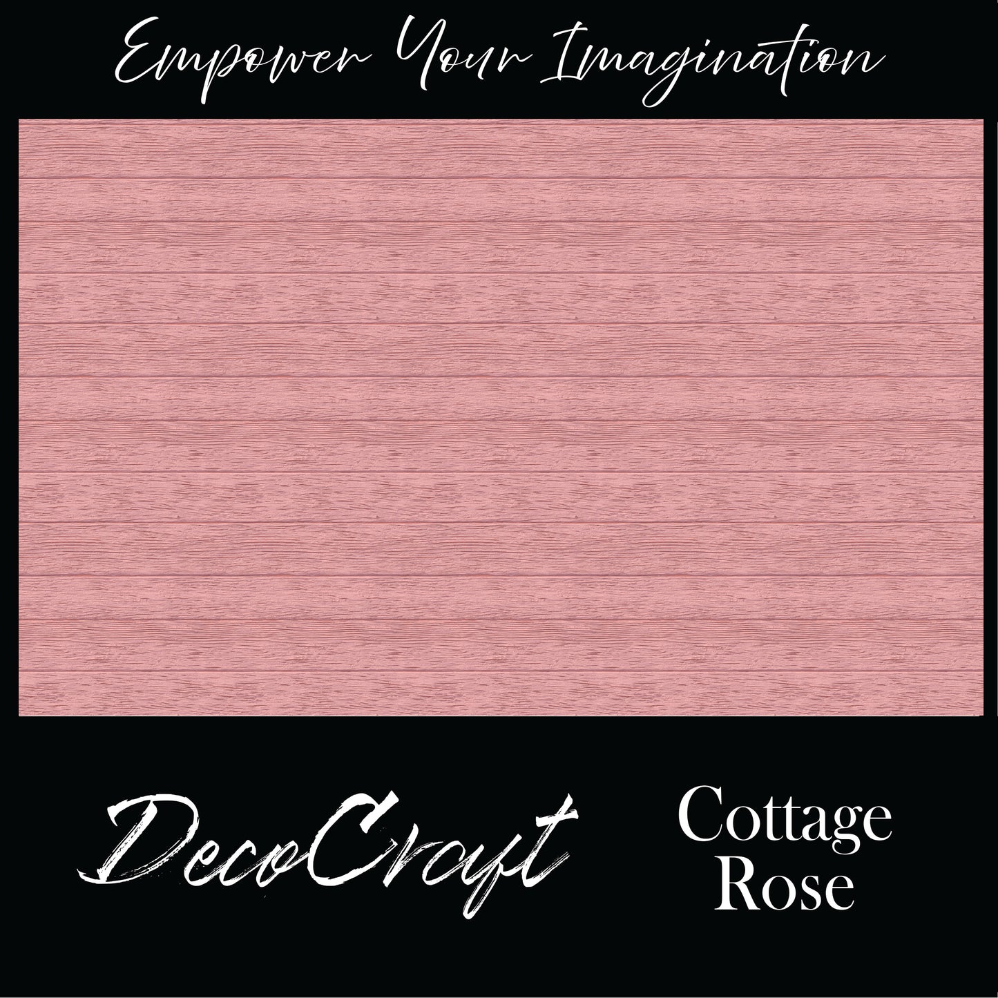 DecoCraft - Slatted Wood Collection - Cottage Rose
