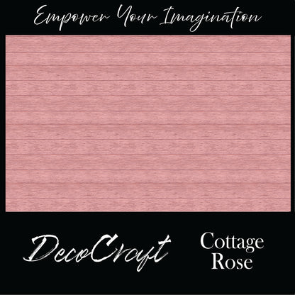 DecoCraft - Slatted Wood Collection - Cottage Rose
