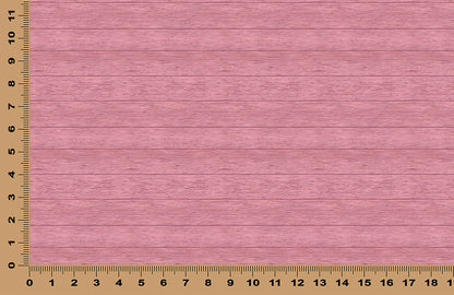 DecoCraft - Slatted Wood Collection - Pink