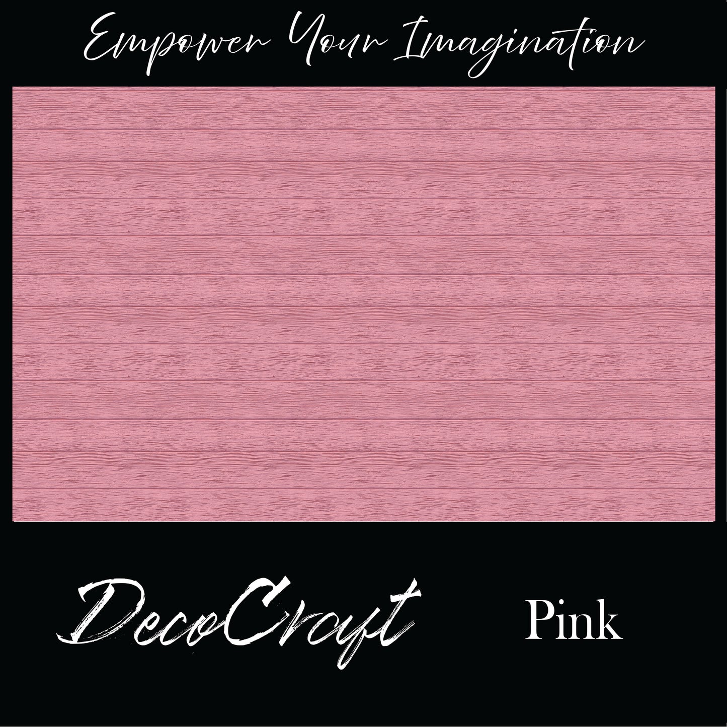 DecoCraft - Slatted Wood Collection - Pink