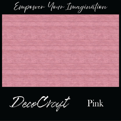 DecoCraft - Slatted Wood Collection - Pink