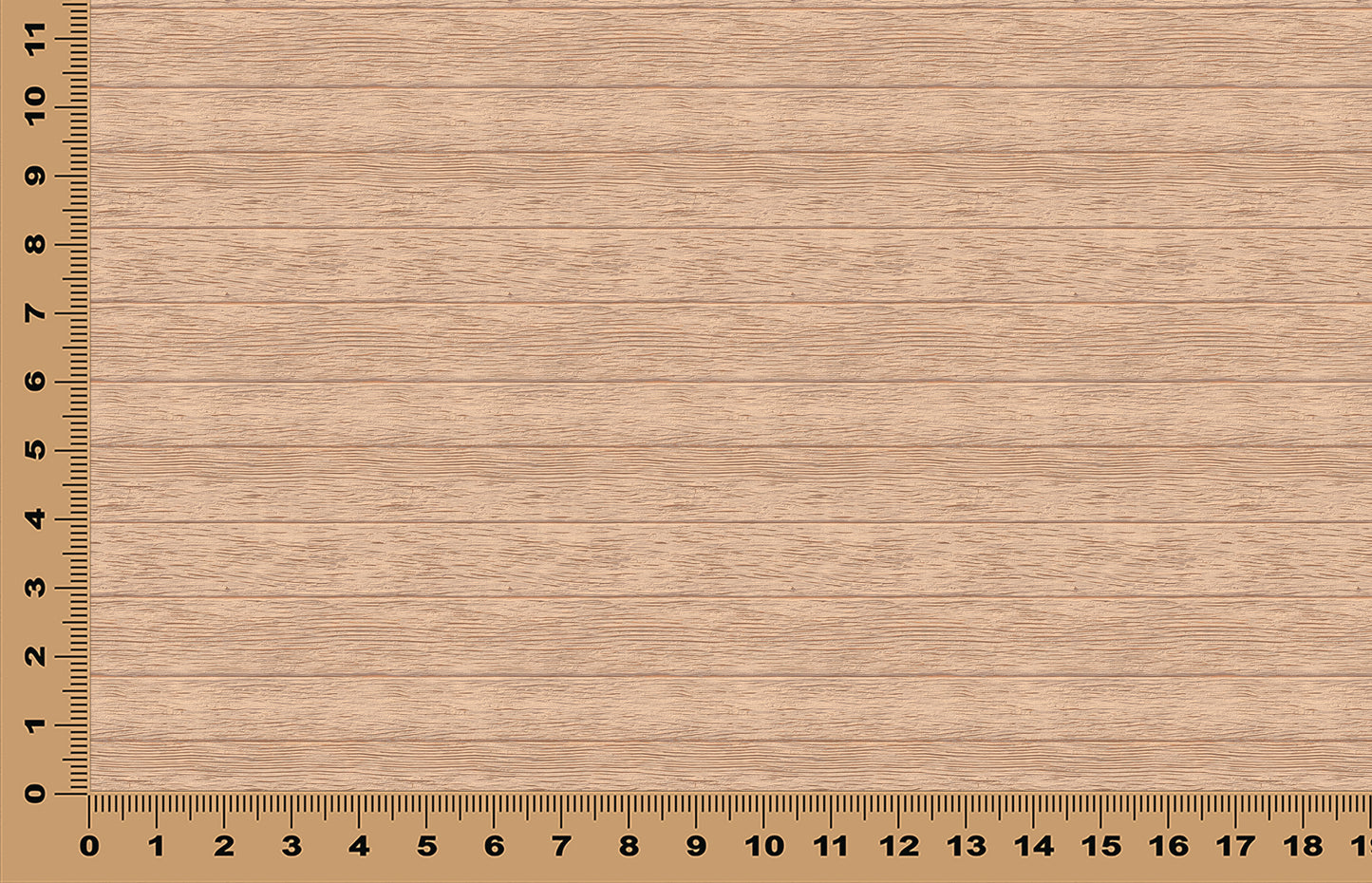 DecoCraft - Slatted Wood Collection - Apricot