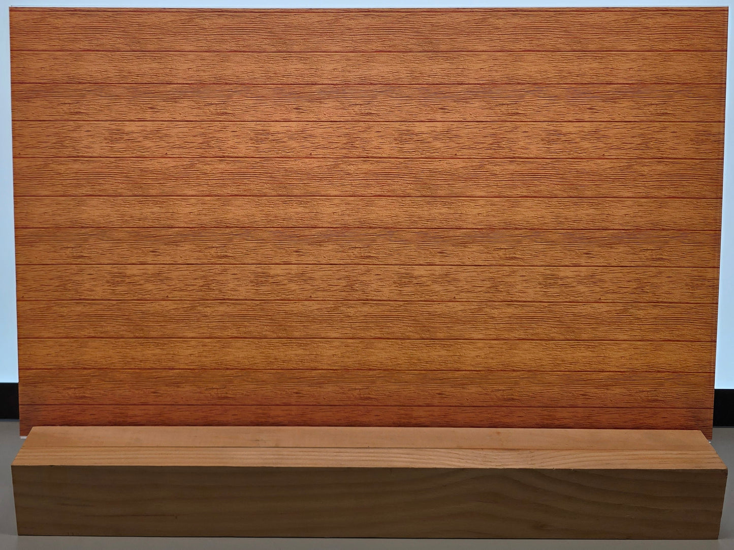 DecoCraft - Slatted Wood Collection - Orange