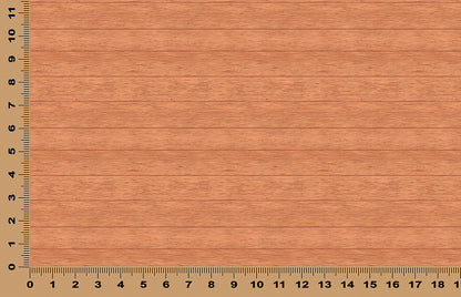 DecoCraft - Slatted Wood Collection - Orange