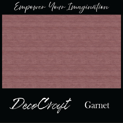 DecoCraft - Slatted Wood Collection - Garnet