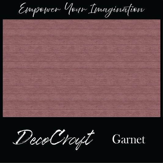 DecoCraft - Slatted Wood Collection - Garnet