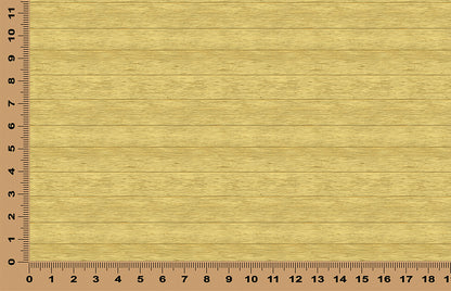 DecoCraft - Slatted Wood Collection - Yellow