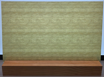 DecoCraft - Slatted Wood Collection - Light Yellow