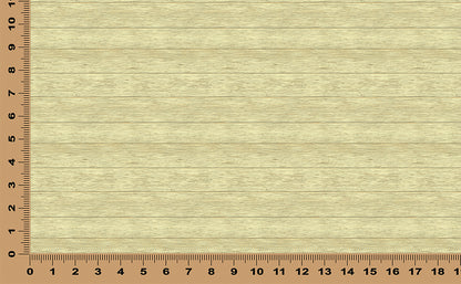 DecoCraft - Slatted Wood Collection - Light Yellow
