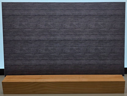 DecoCraft - Slatted Wood Collection - Black