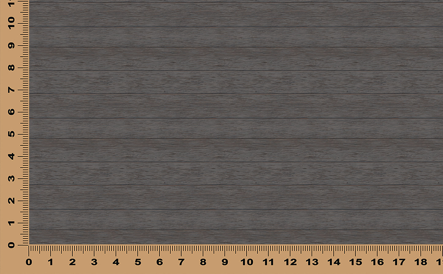 DecoCraft - Slatted Wood Collection - Black