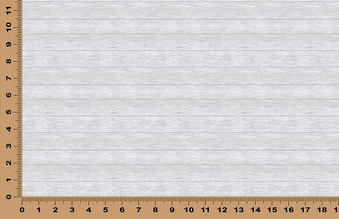 DecoCraft - Slatted Wood Collection - White