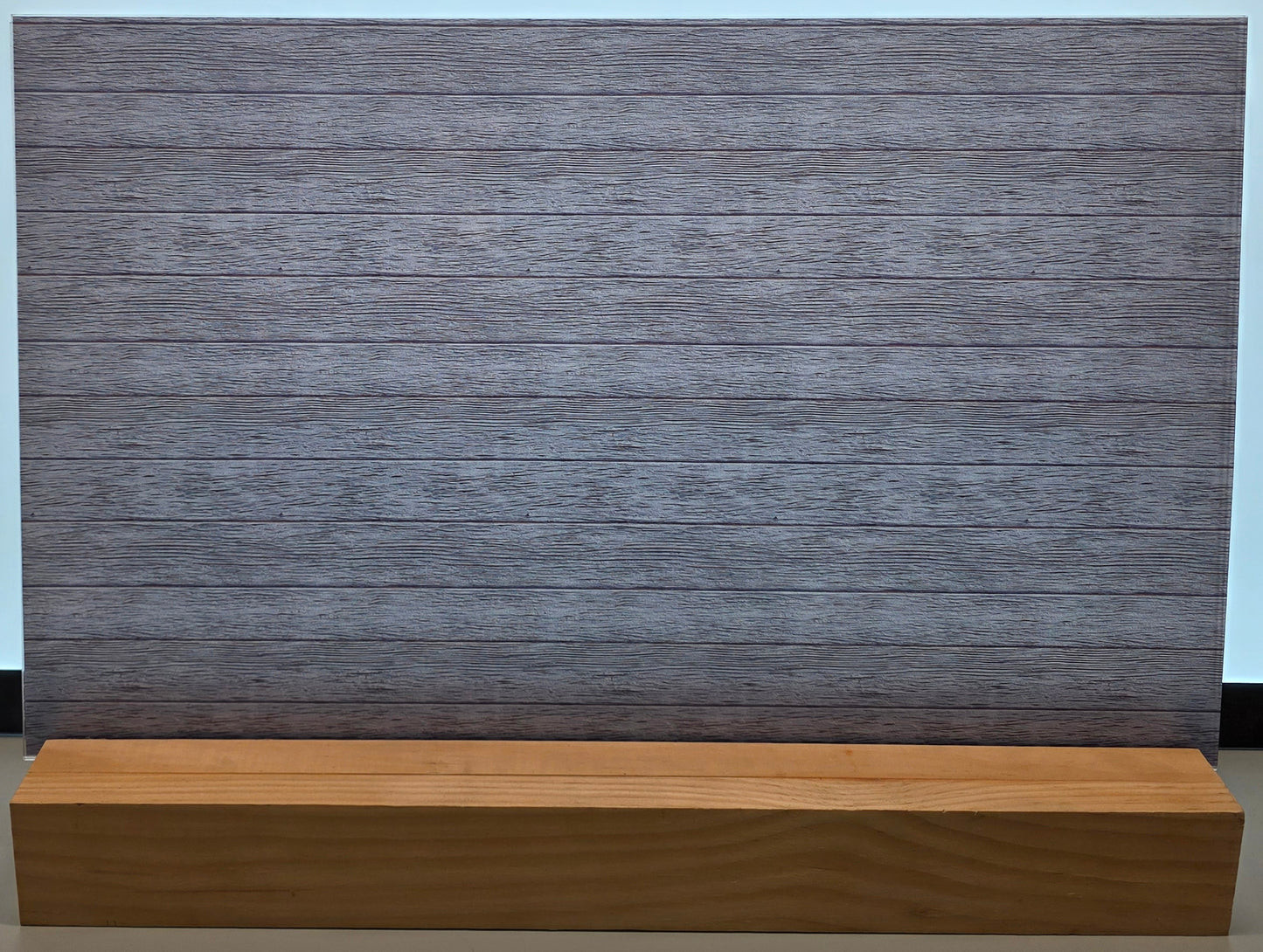 DecoCraft - Slatted Wood Collection - Dark Gray