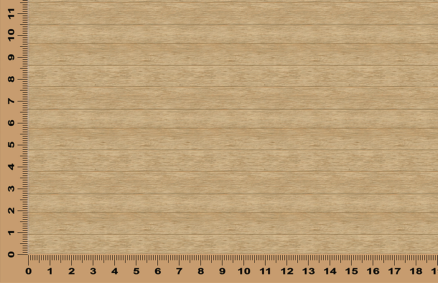 DecoCraft - Slatted Wood Collection - Tan