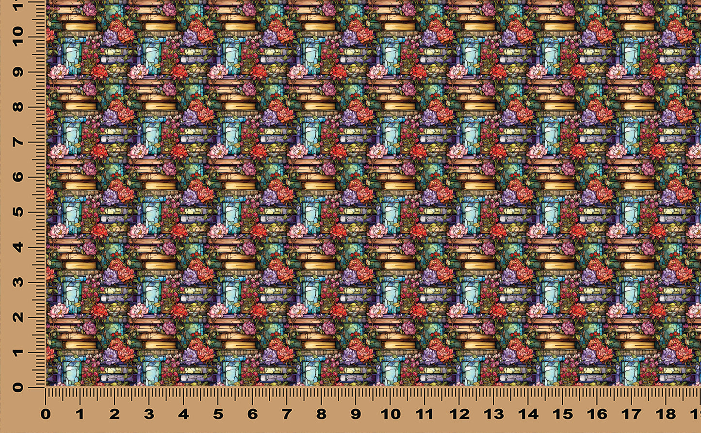 DecoCraft - Elevated Textures - Vintage Book Garden