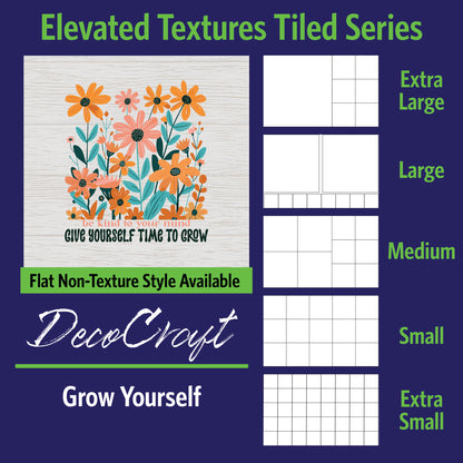 DecoCraft - Scenic Elevated Texture Tiles - Grow Yourself