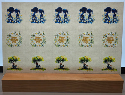 DecoCraft - Scenic Elevated Texture Tiles - A Mother's Love