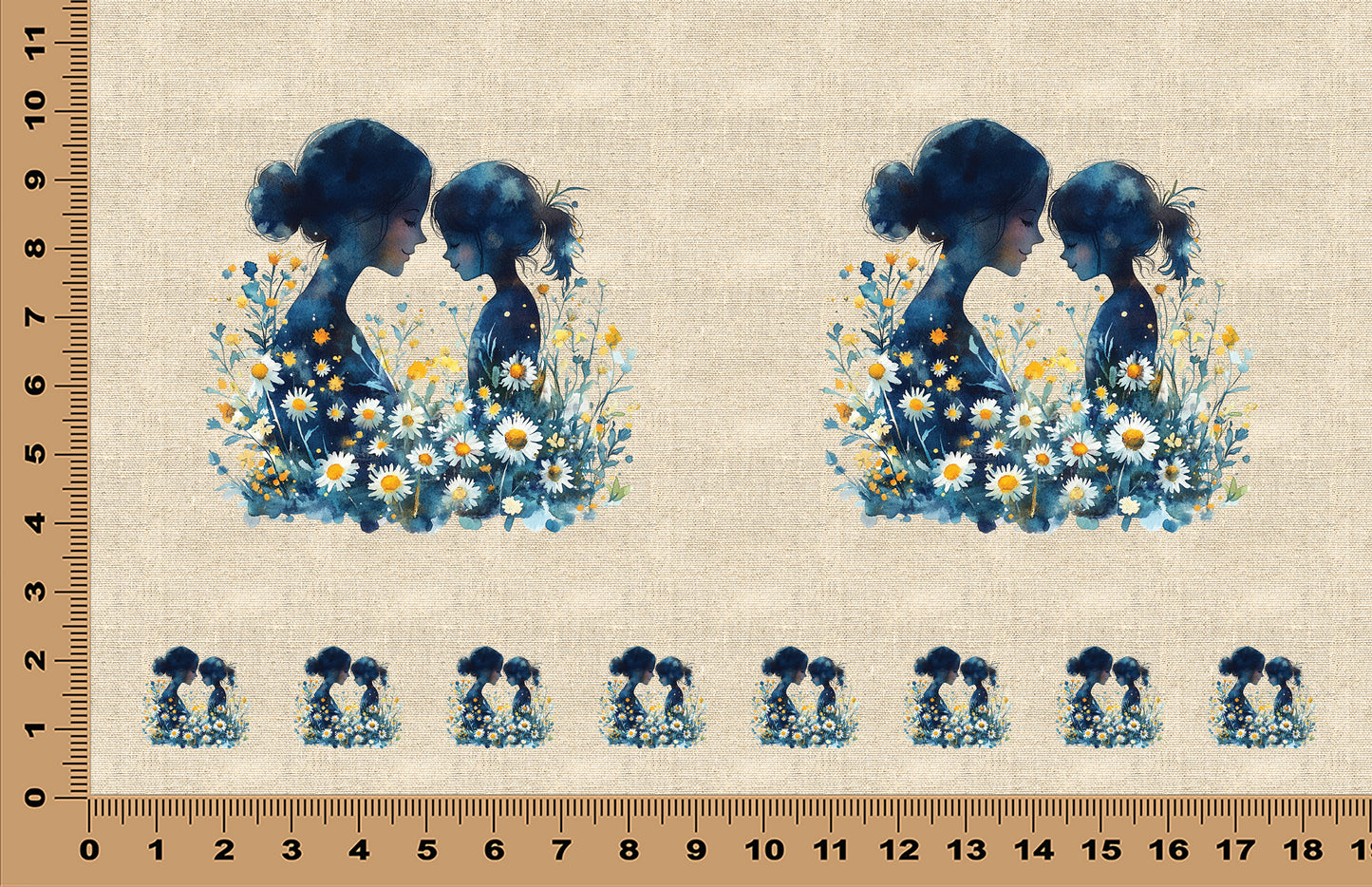 DecoCraft - Scenic Elevated Texture Tiles - Where Love Grows
