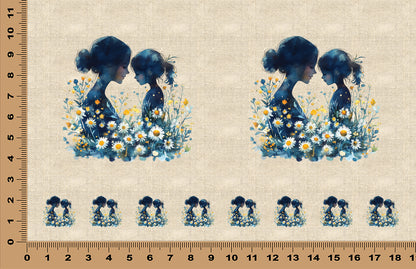 DecoCraft - Scenic Elevated Texture Tiles - Where Love Grows