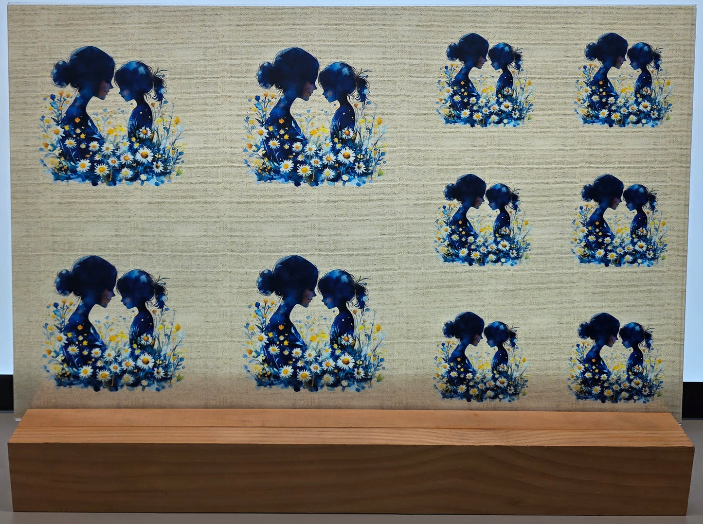 DecoCraft - Scenic Elevated Texture Tiles - Where Love Grows