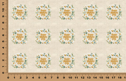 DecoCraft - Scenic Elevated Texture Tiles - Daisy Wishes