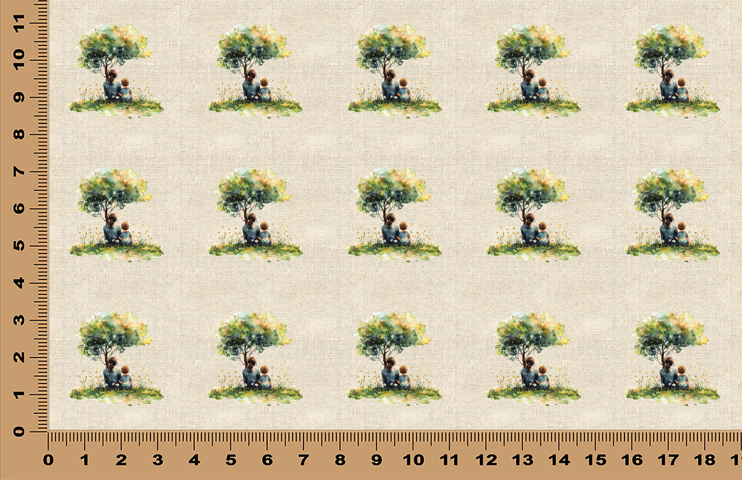 DecoCraft - Scenic Elevated Texture Tiles - Rooted Together