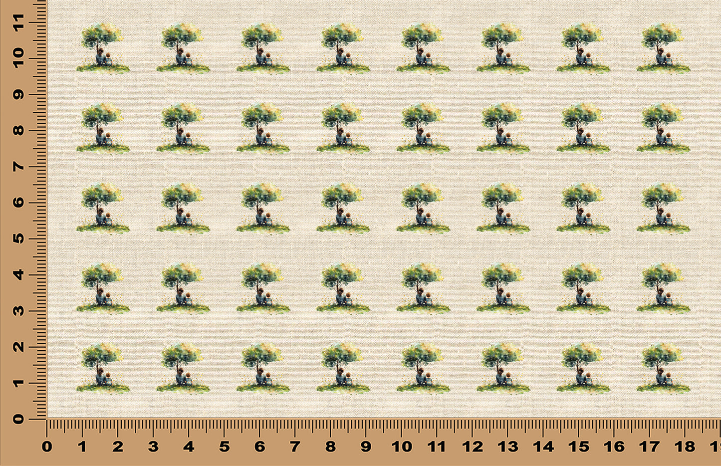DecoCraft - Scenic Elevated Texture Tiles - Rooted Together