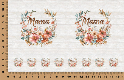 DecoCraft - Scenic Elevated Texture Tiles - Floral Mama