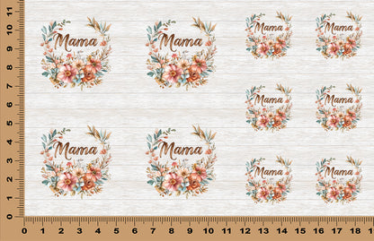 DecoCraft - Scenic Elevated Texture Tiles - Floral Mama