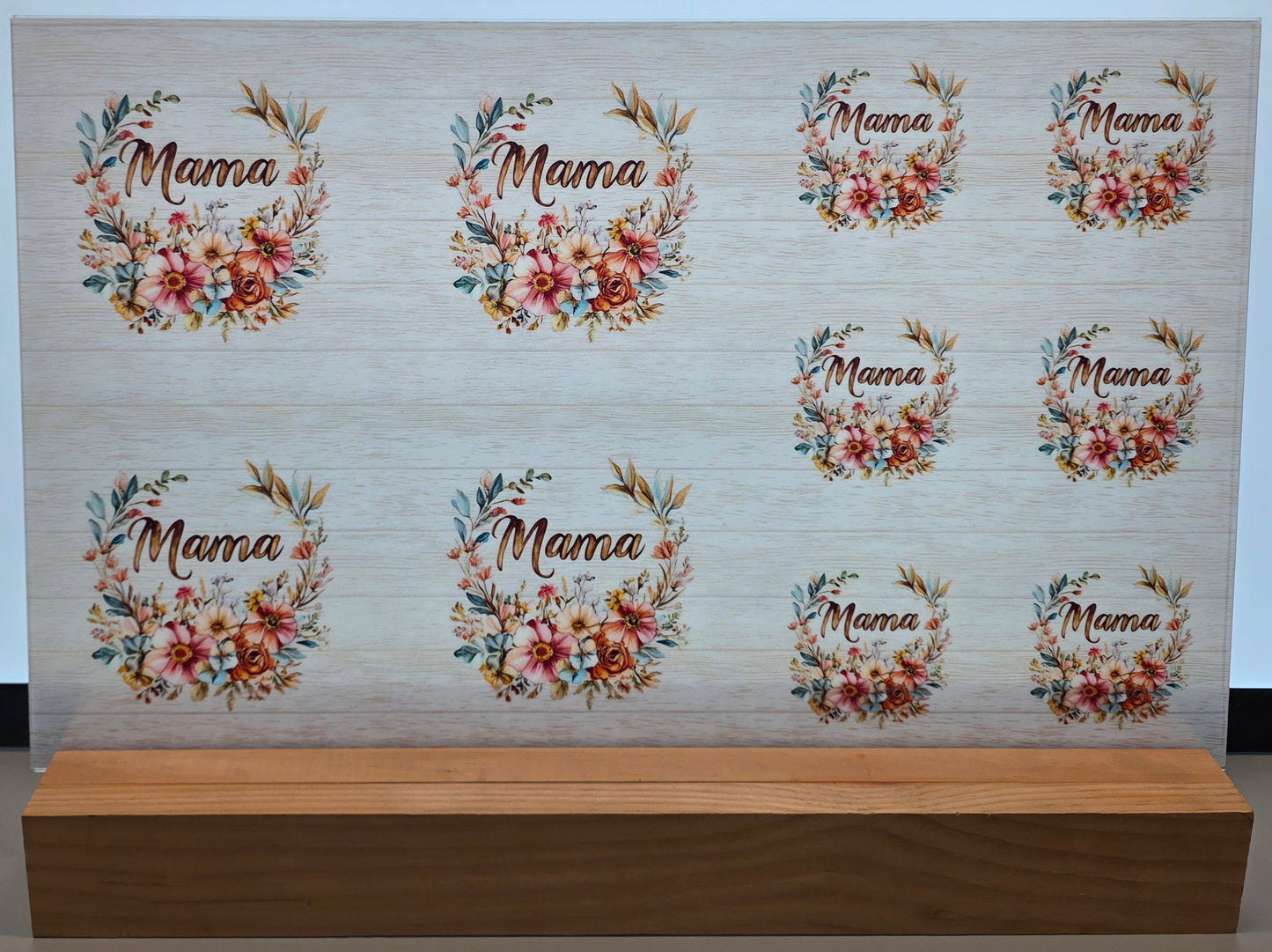 DecoCraft - Scenic Elevated Texture Tiles - Floral Mama