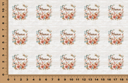 DecoCraft - Scenic Elevated Texture Tiles - Floral Mama
