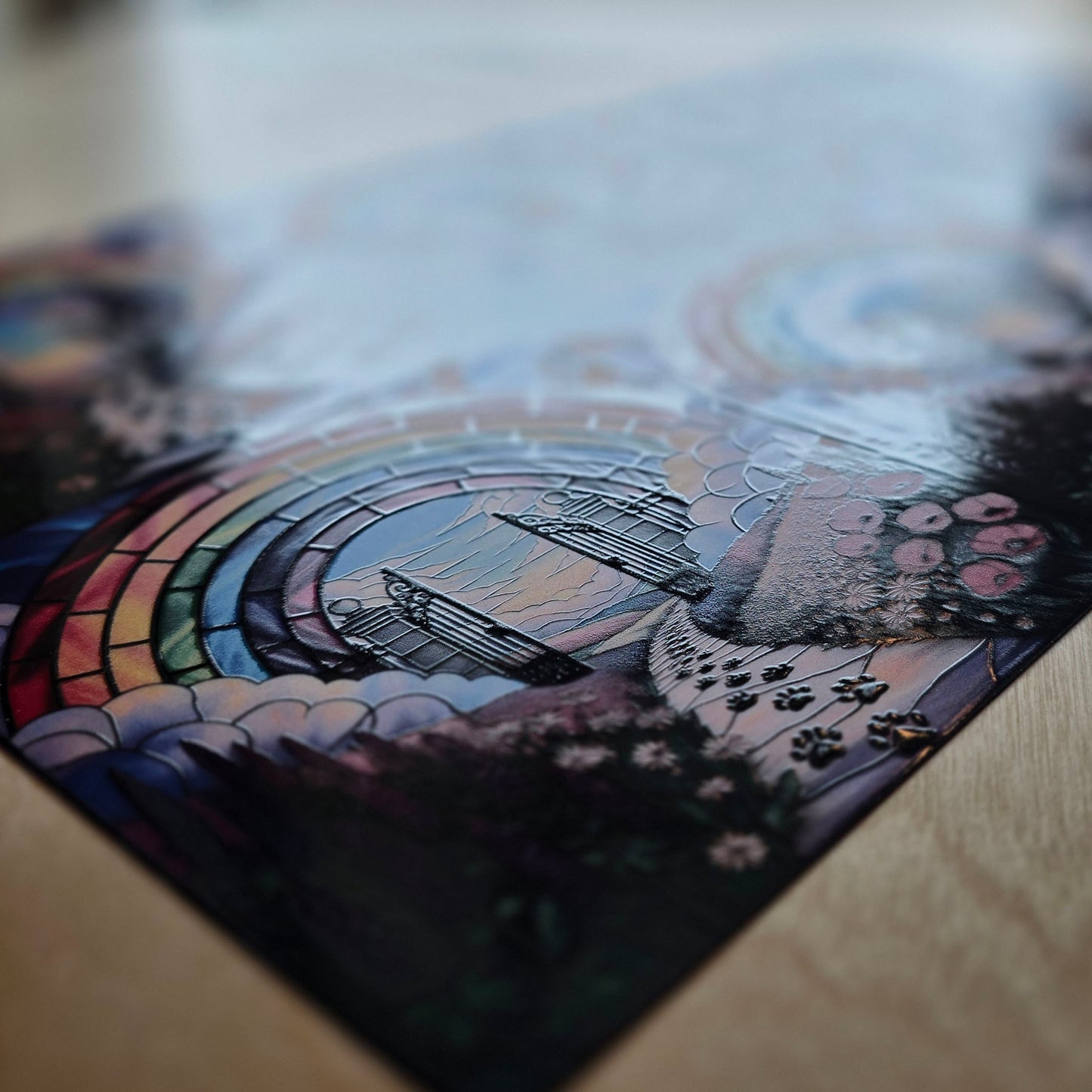 DecoCraft - Scenic Elevated Texture Tiles - Heaven's Open Gate