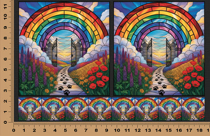 DecoCraft - Scenic Elevated Texture Tiles - Heaven's Open Gate