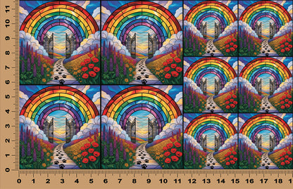 DecoCraft - Scenic Elevated Texture Tiles - Heaven's Open Gate