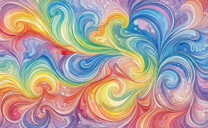 DecoCraft - Studio 1375 - Luminous Tides - Rainbow Whisper Glow