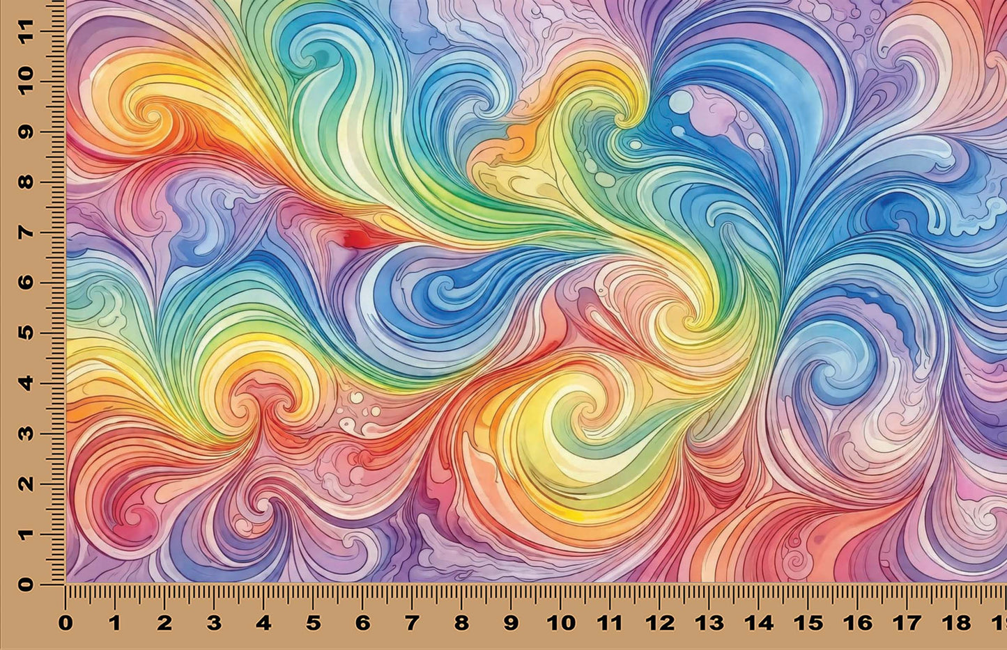 DecoCraft - Studio 1375 - Luminous Tides - Rainbow Whisper Glow